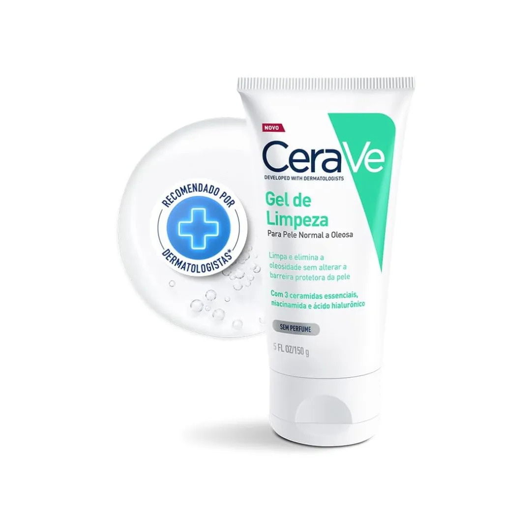 Gel de Limpeza Cerave Pele Normal a Oleosa 150g